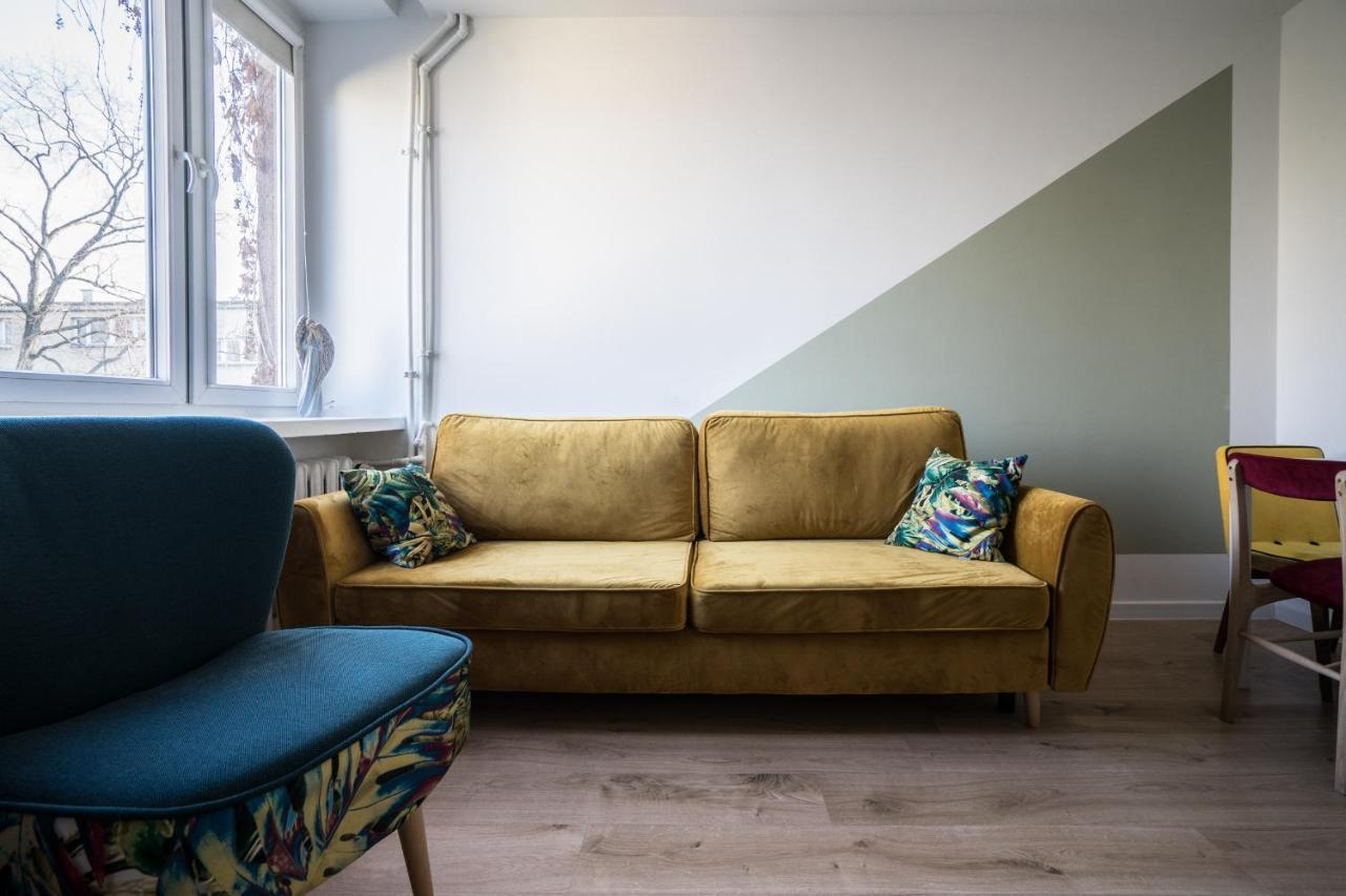 Sloneczny I Cichy Apartament Przy Starym Miescie Varsóvia Exterior foto